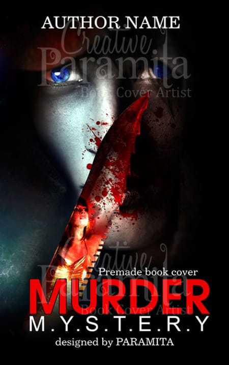 murder mystery book cover