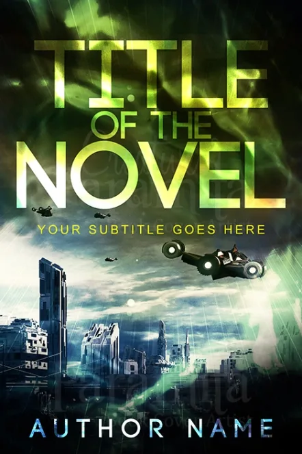 sci fi book cover design