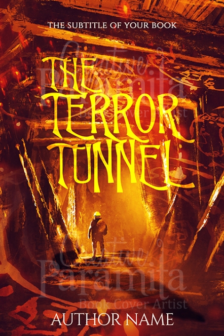 horror premade book cover design