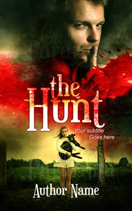 thriller premade book cover for sale