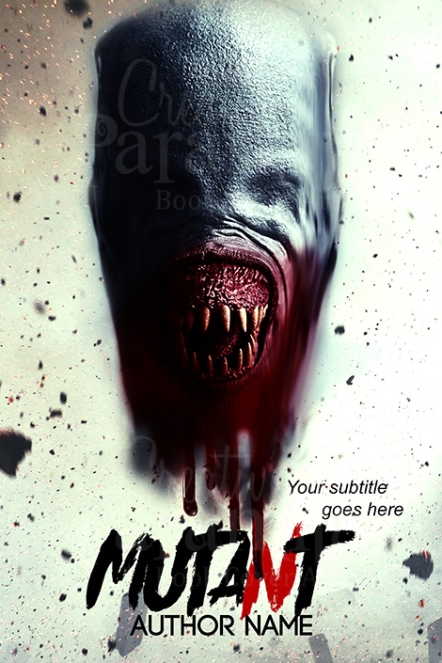 horror creature book covers