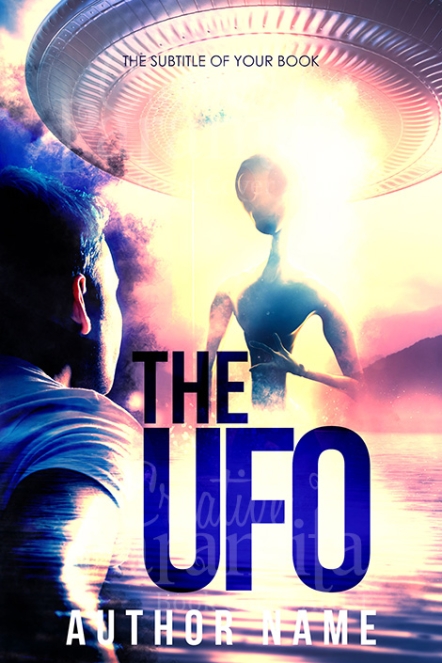scifi ufo alien book cover