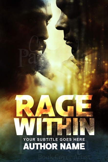 Action thriller book cover design