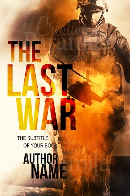 war soldier premade eBook cover