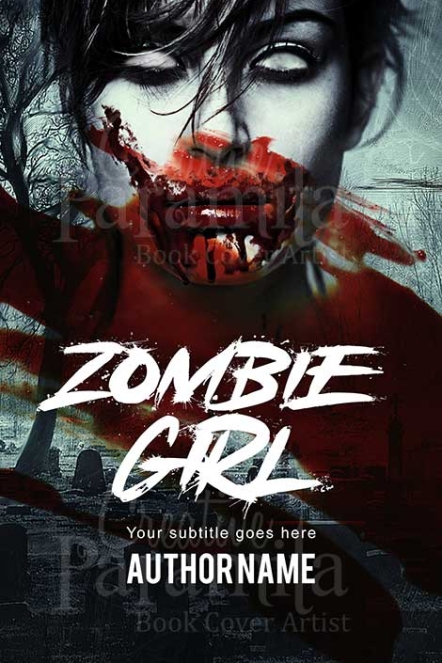 horror zombie premade ebook cover design