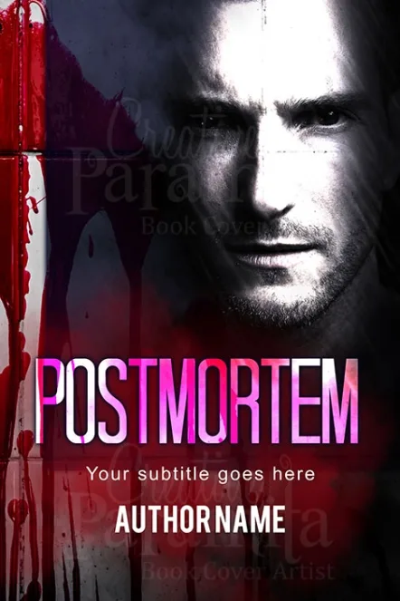 Murder mystery thriller book cover