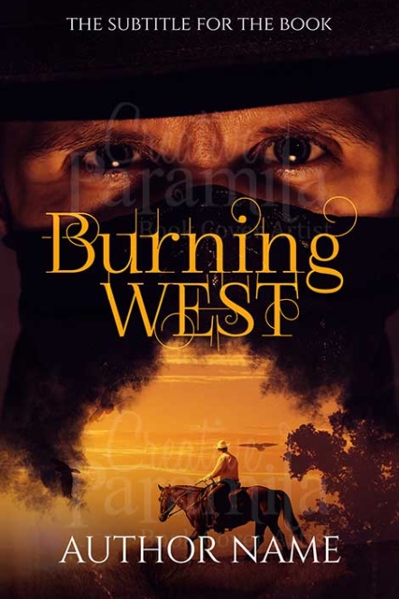 cowboy Texas book cover design