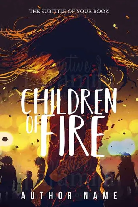 lady and zombie horde book cover