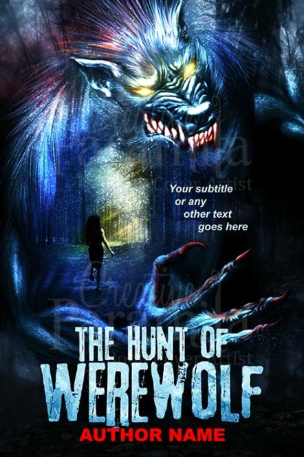 werewolf eBook cover design