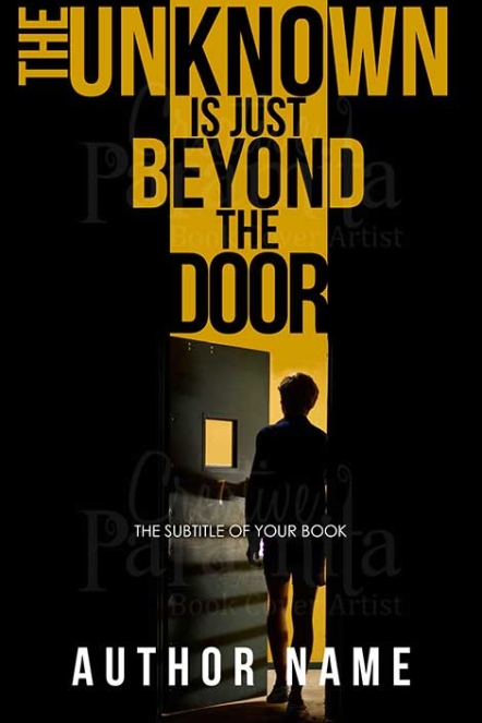 man door silhouette book cover
