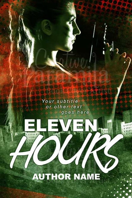 woman holding gun book cover