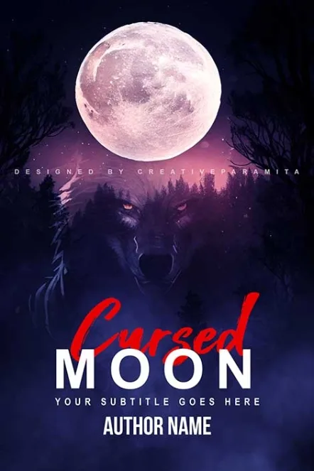 werewolf book cover design