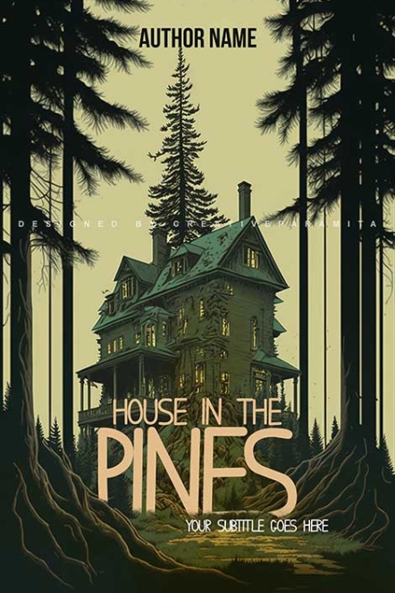 house in pine forest book cover