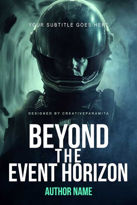scifi space story book cover