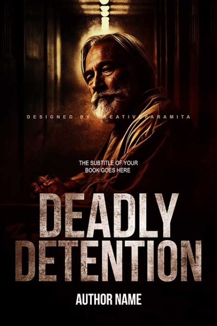 Jail and prisoner book cover design