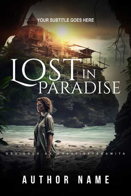 An adventure book cover design