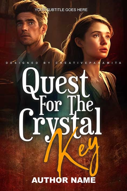 Adventure thriller book cover design