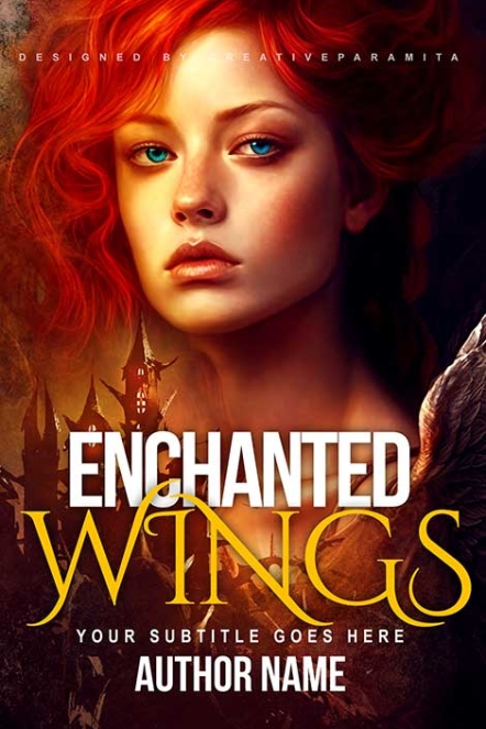 fairy book cover design
