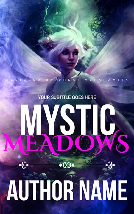 fairy book cover design