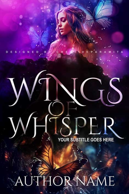 fairy book cover design